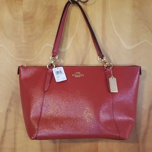Red Coach Purse